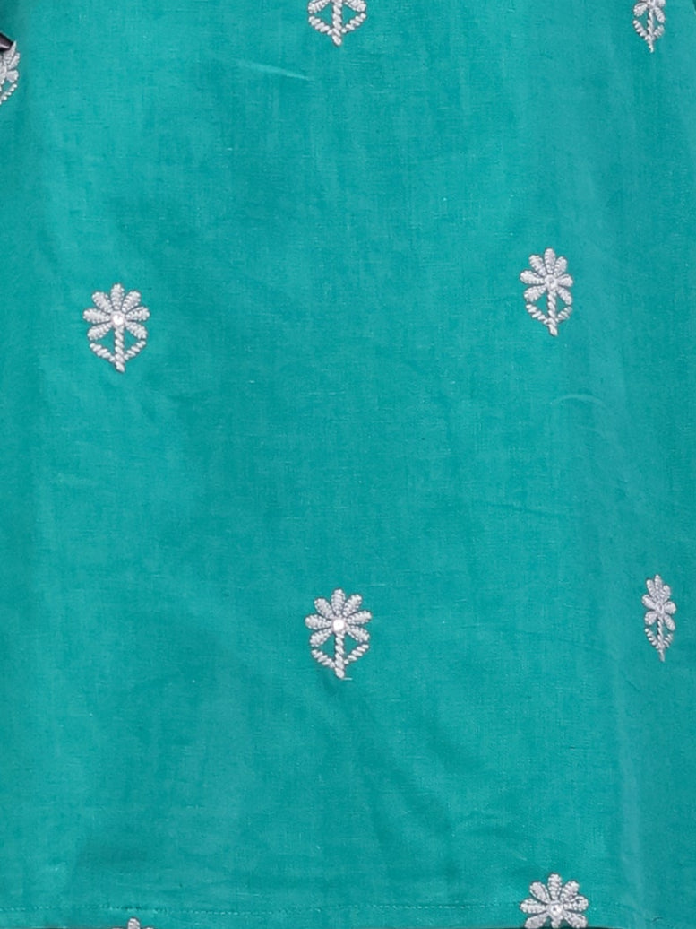 Aarika Green Embroidered Co-Ord Set