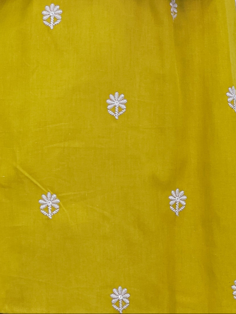 Aarika Yellow Embroidered Co-Ord Set